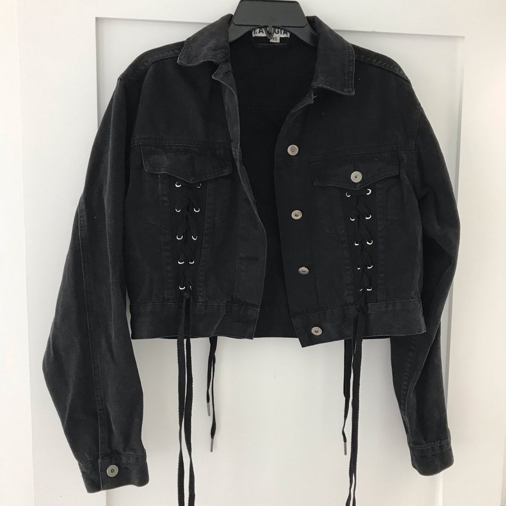 I AM GIA DENIM JACKET SIZE XS